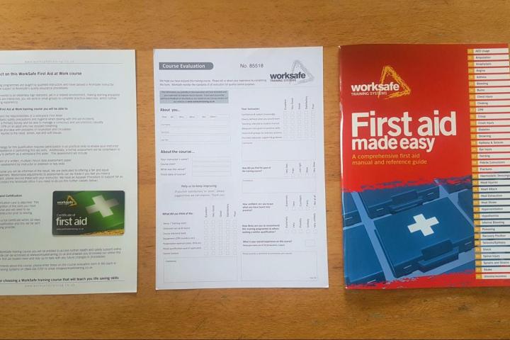first aid documents